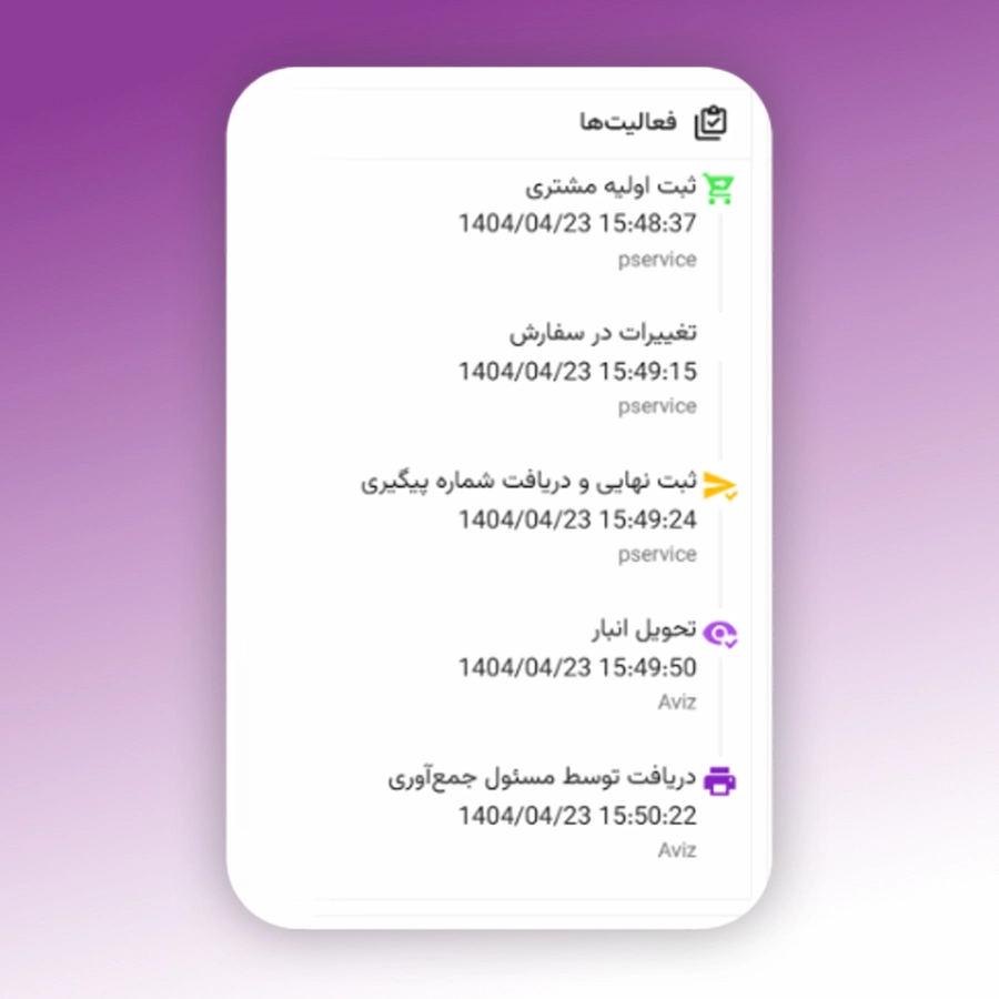سیکا ۳۶۵- سیستم مدیریت انبار